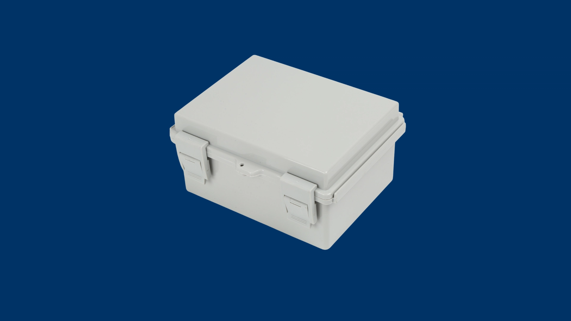 Image of the latch-type junction box Top View